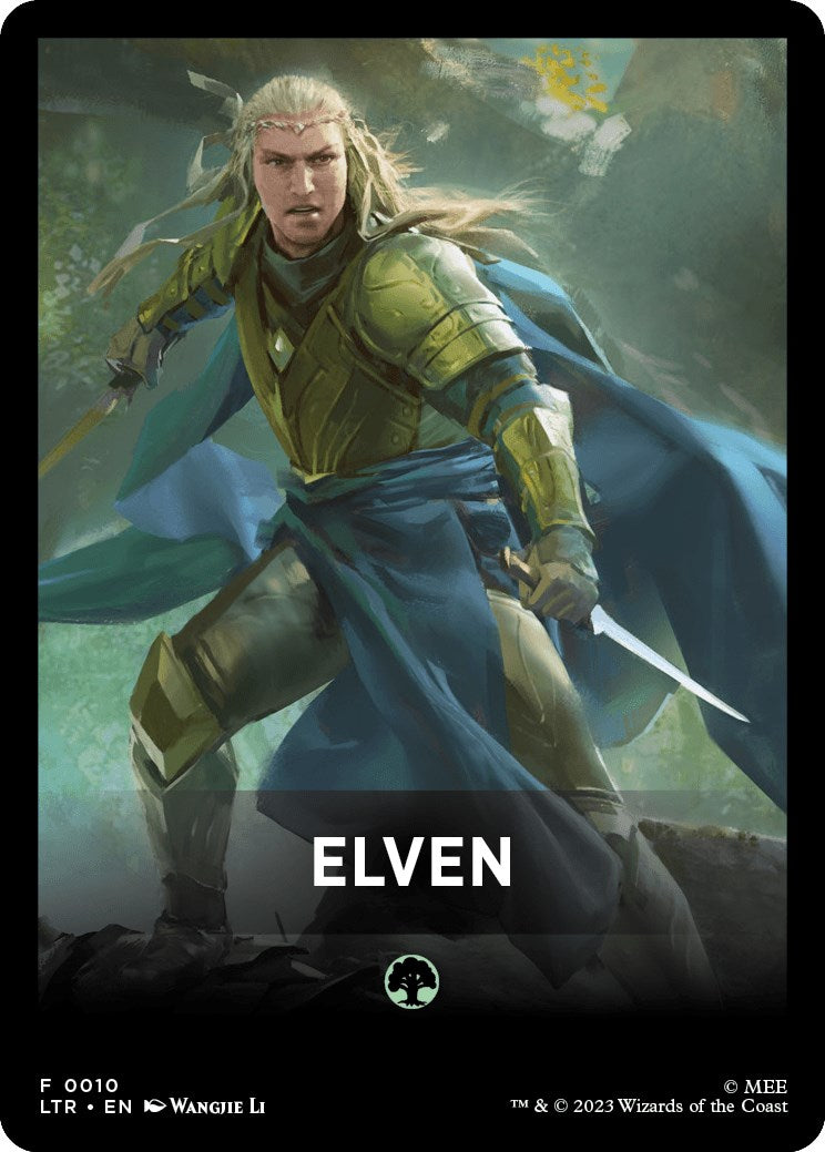 Elven Theme Card [The Lord of the Rings: Tales of Middle-Earth] | Exor Games Truro