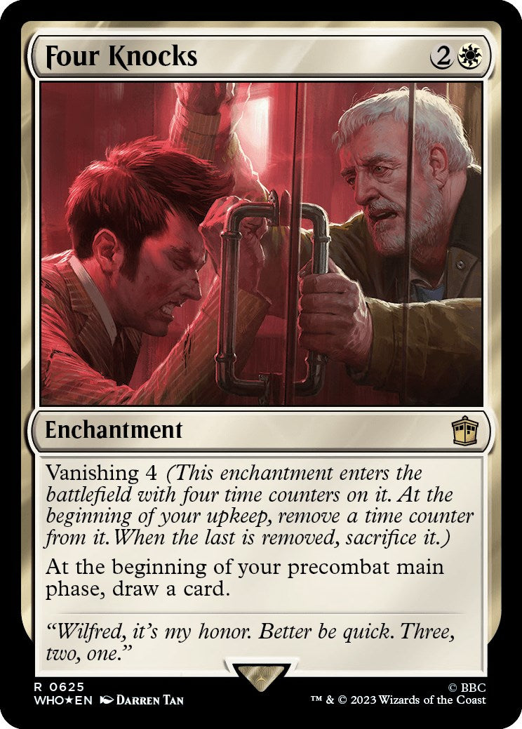 Four Knocks (Surge Foil) [Doctor Who] | Exor Games Truro