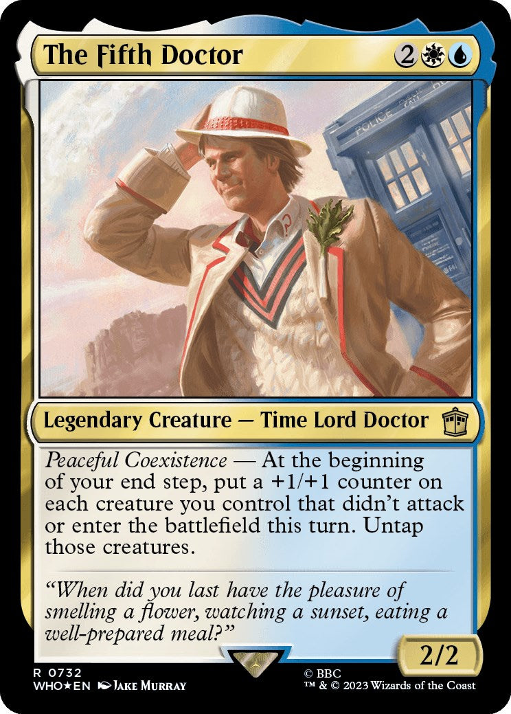 The Fifth Doctor (Surge Foil) [Doctor Who] | Exor Games Truro