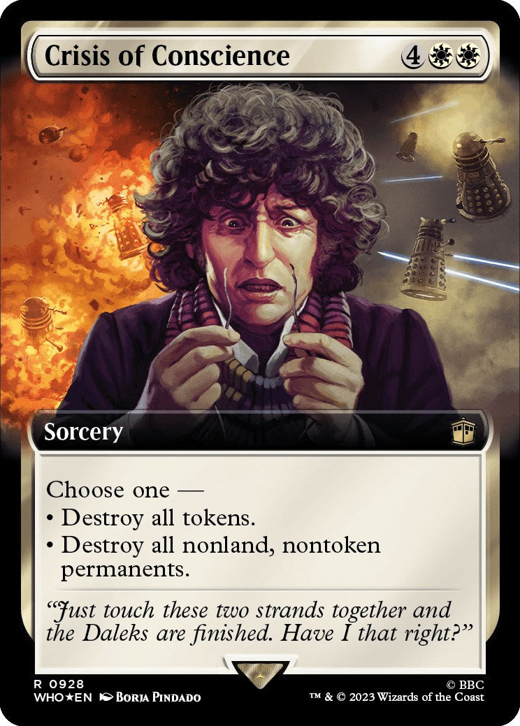 Crisis of Conscience (Extended Art) (Surge Foil) [Doctor Who] | Exor Games Truro