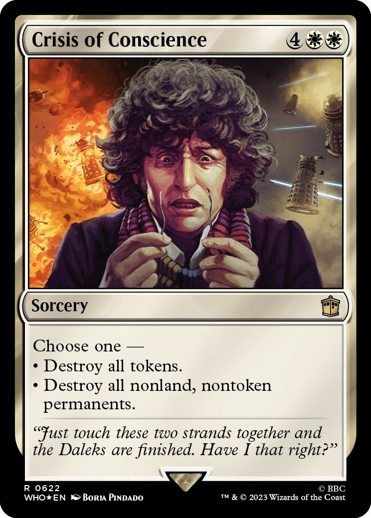 Crisis of Conscience (Surge Foil) [Doctor Who] | Exor Games Truro