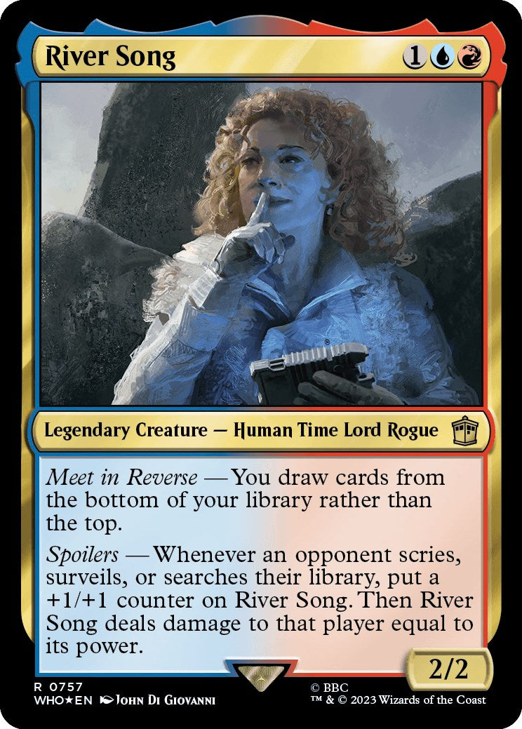 River Song (Surge Foil) [Doctor Who] | Exor Games Truro