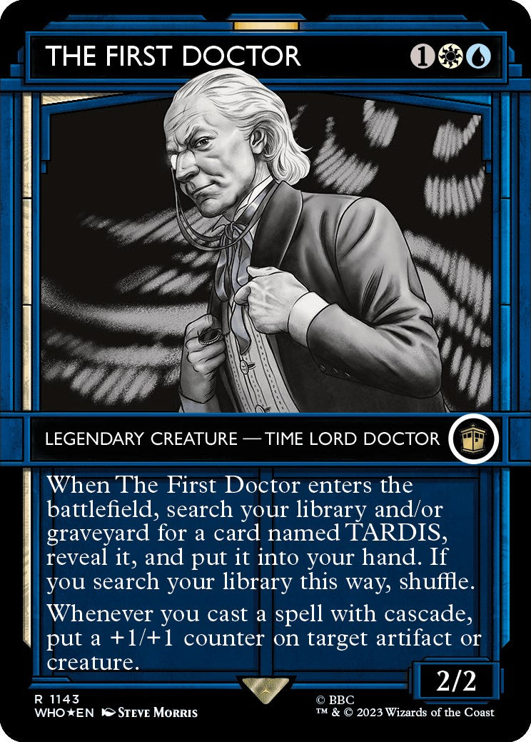 The First Doctor (Showcase) (Surge Foil) [Doctor Who] | Exor Games Truro