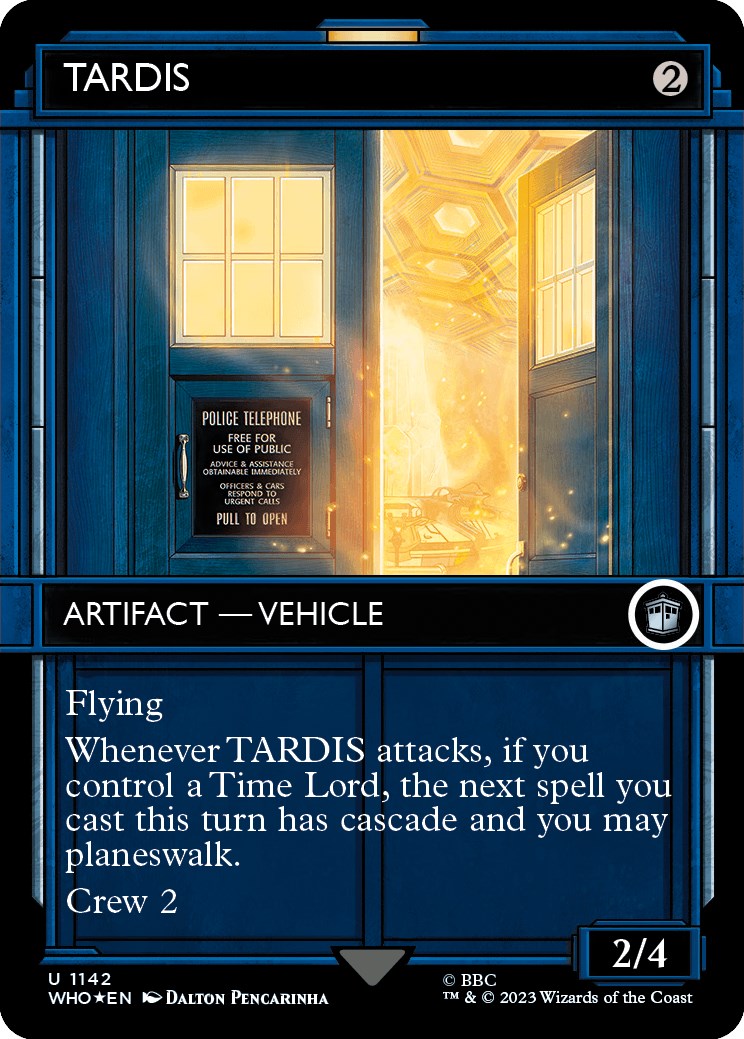 TARDIS (Showcase) (Surge Foil) [Doctor Who] | Exor Games Truro