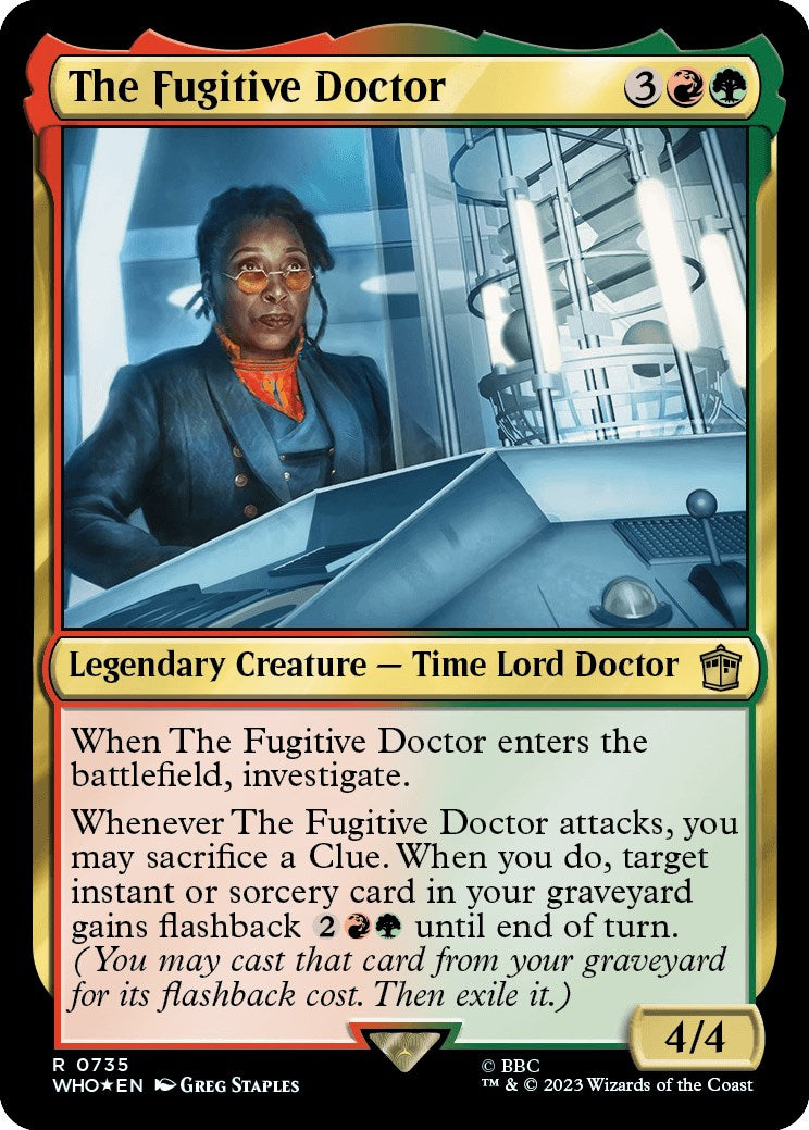 The Fugitive Doctor (Surge Foil) [Doctor Who] | Exor Games Truro