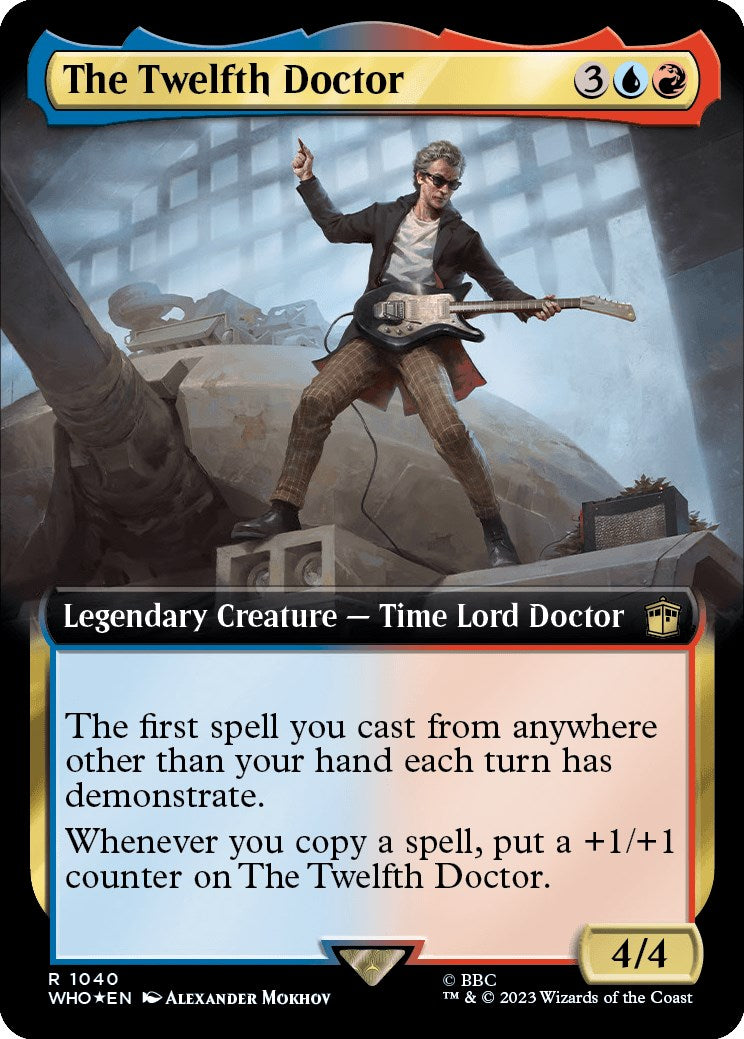 The Twelfth Doctor (Extended Art) (Surge Foil) [Doctor Who] | Exor Games Truro