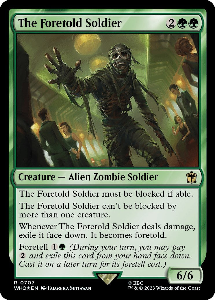 The Foretold Soldier (Surge Foil) [Doctor Who] | Exor Games Truro
