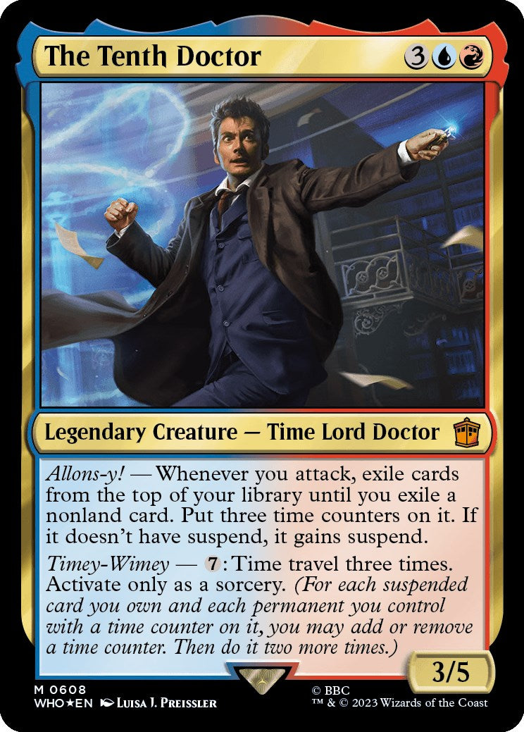 The Tenth Doctor (Surge Foil) [Doctor Who] | Exor Games Truro