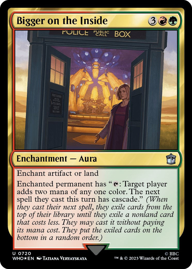 Bigger on the Inside (Surge Foil) [Doctor Who] | Exor Games Truro