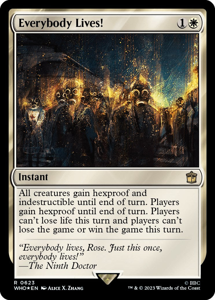 Everybody Lives! (Surge Foil) [Doctor Who] | Exor Games Truro