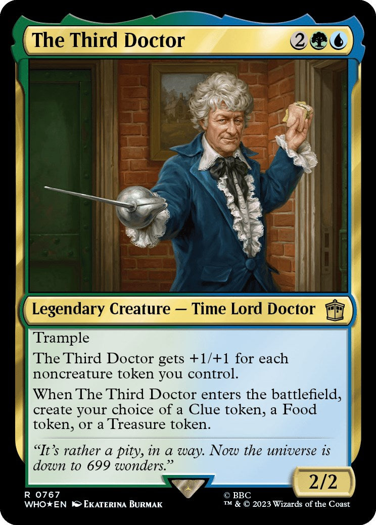 The Third Doctor (Surge Foil) [Doctor Who] | Exor Games Truro