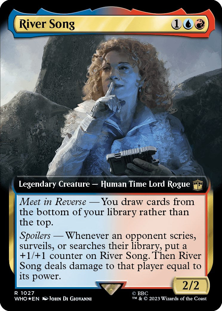 River Song (Extended Art) (Surge Foil) [Doctor Who] | Exor Games Truro