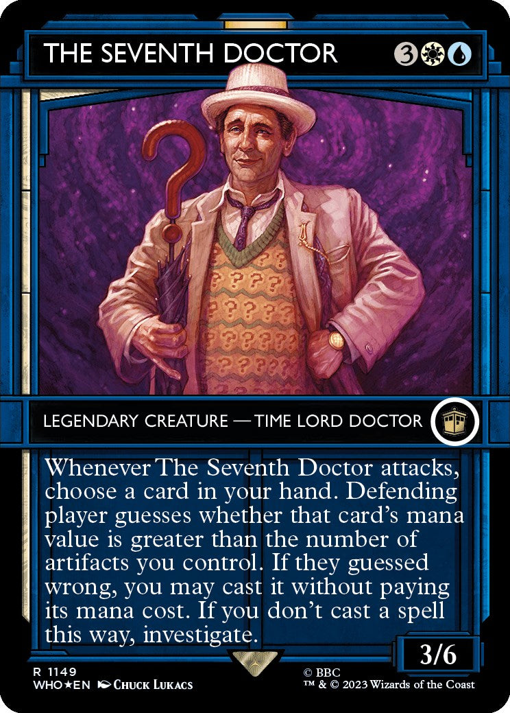 The Seventh Doctor (Showcase) (Surge Foil) [Doctor Who] | Exor Games Truro