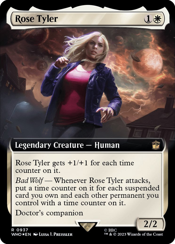 Rose Tyler (Extended Art) (Surge Foil) [Doctor Who] | Exor Games Truro