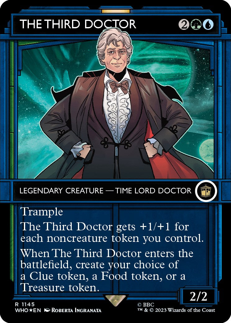 The Third Doctor (Showcase) (Surge Foil) [Doctor Who] | Exor Games Truro