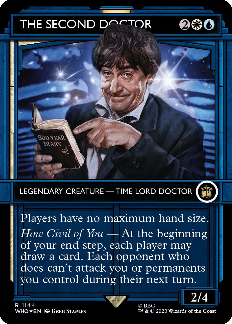The Second Doctor (Showcase) (Surge Foil) [Doctor Who] | Exor Games Truro