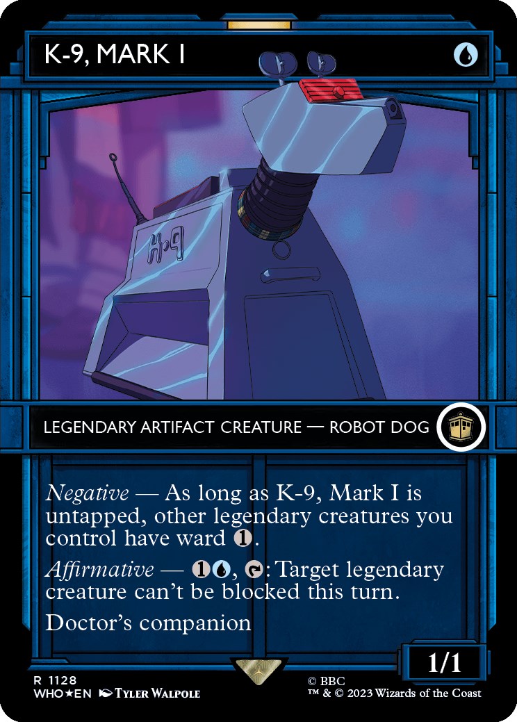 K-9, Mark I (Showcase) (Surge Foil) [Doctor Who] | Exor Games Truro