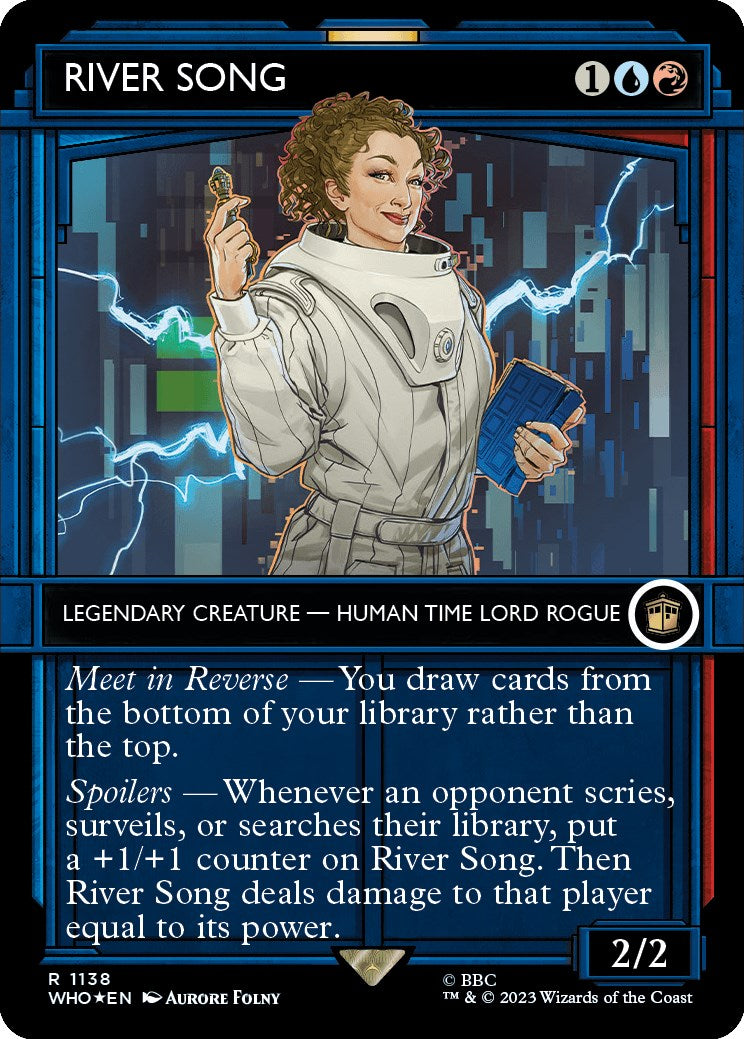 RIVER SONG (Showcase) (Surge Foil) [Doctor Who] | Exor Games Truro
