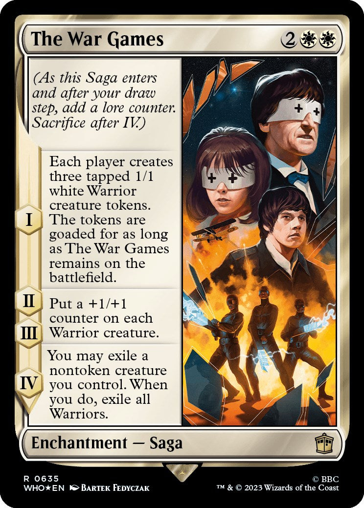 The War Games (Surge Foil) [Doctor Who] | Exor Games Truro