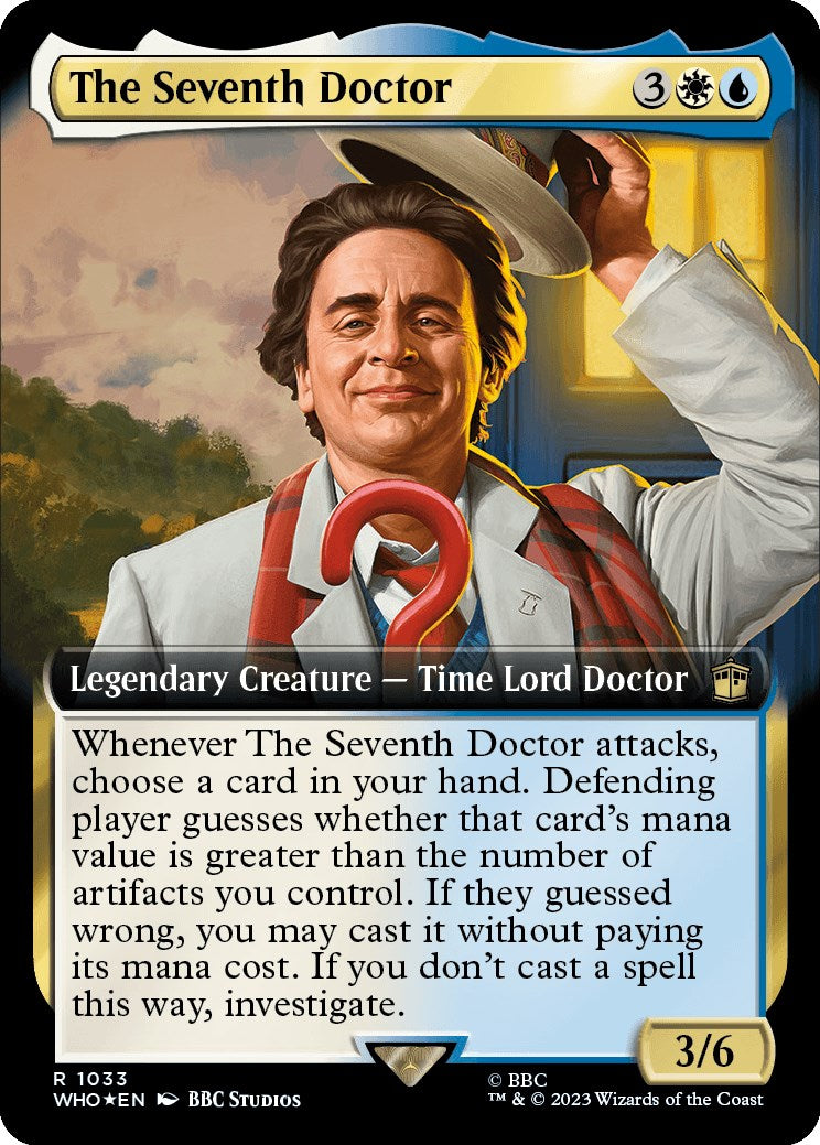 The Seventh Doctor (Extended Art) (Surge Foil) [Doctor Who] | Exor Games Truro