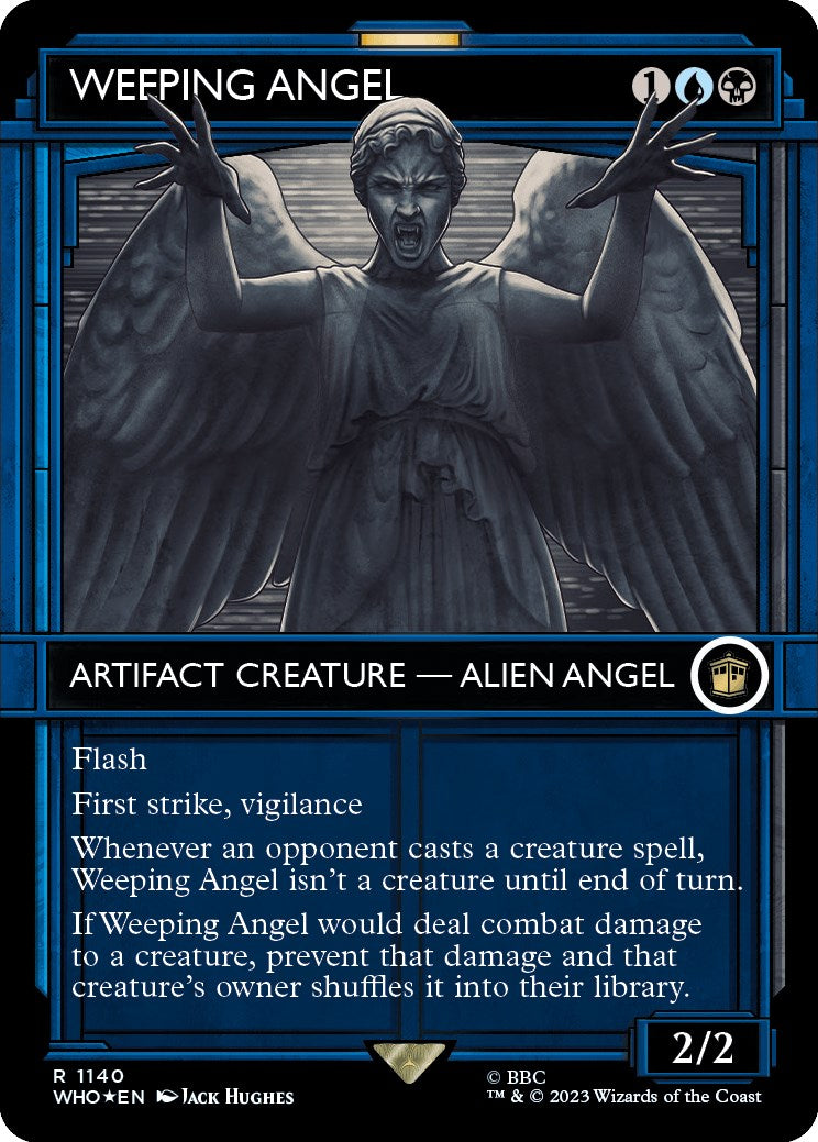 Weeping Angel (Showcase) (Surge Foil) [Doctor Who] | Exor Games Truro