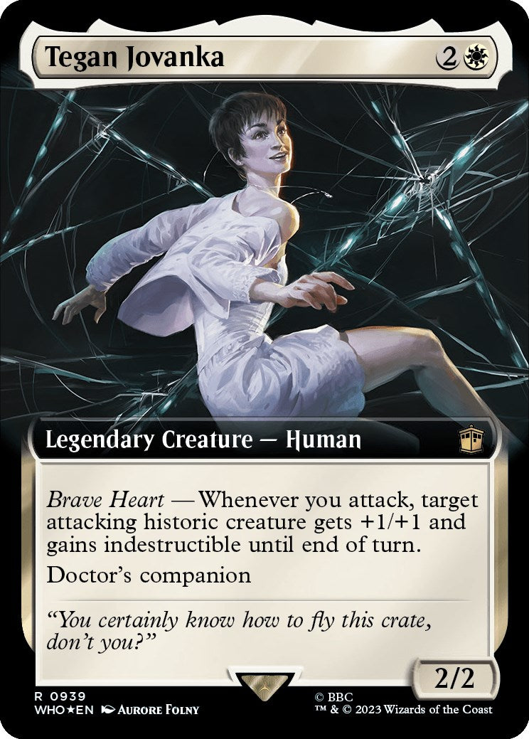 Tegan Jovanka (Extended Art) (Surge Foil) [Doctor Who] | Exor Games Truro