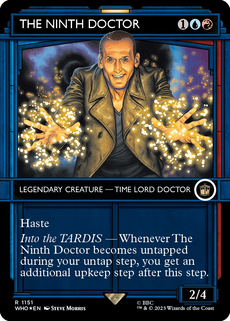 The Ninth Doctor (Showcase) (Surge Foil) [Doctor Who] | Exor Games Truro