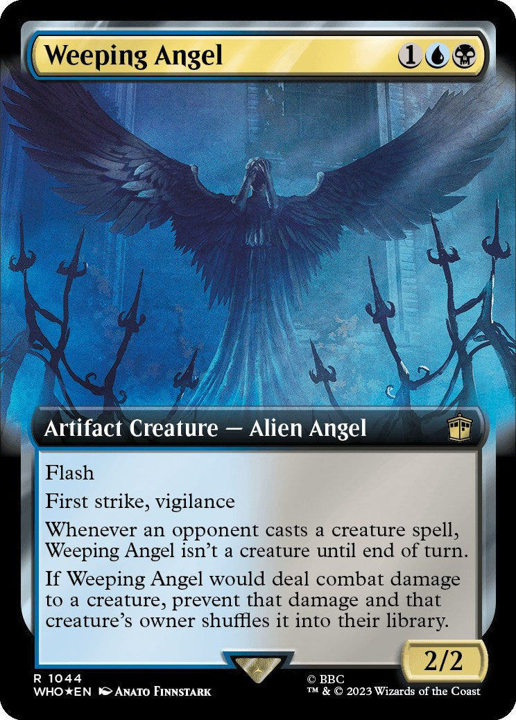 Weeping Angel (Extended Art) (Surge Foil) [Doctor Who] | Exor Games Truro