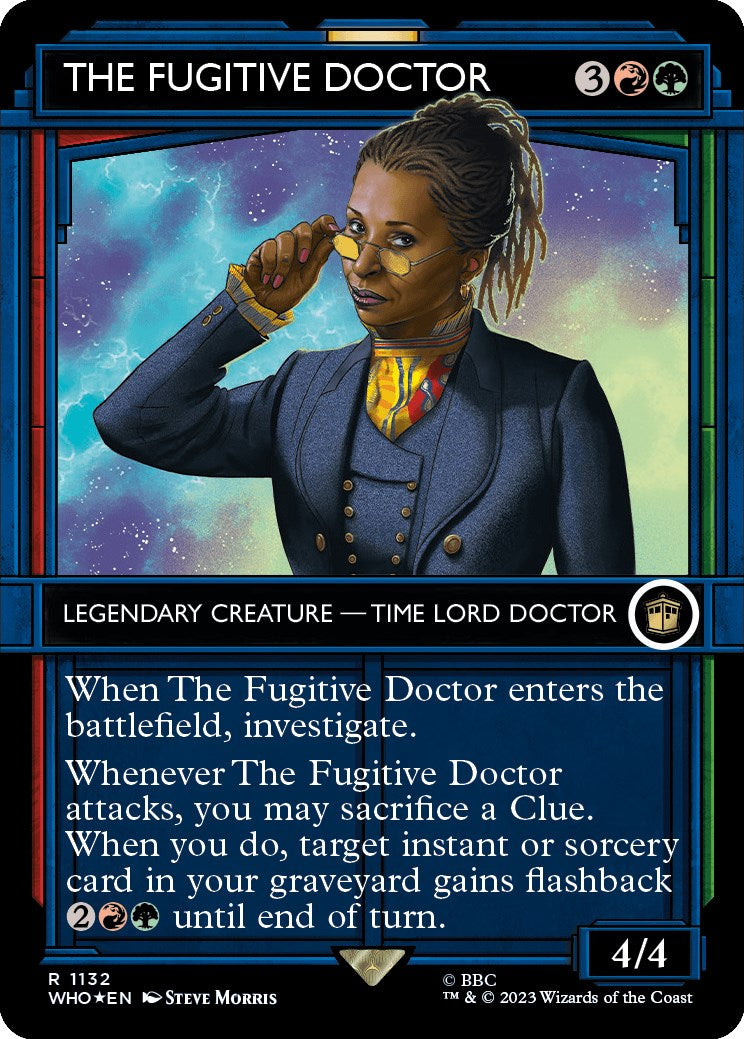 The Fugitive Doctor (Showcase) (Surge Foil) [Doctor Who] | Exor Games Truro