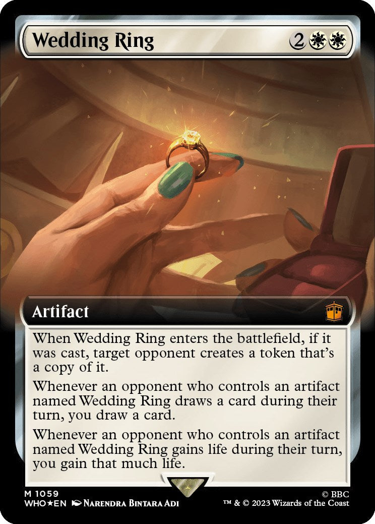 Wedding Ring (Extended Art) (Surge Foil) [Doctor Who] | Exor Games Truro