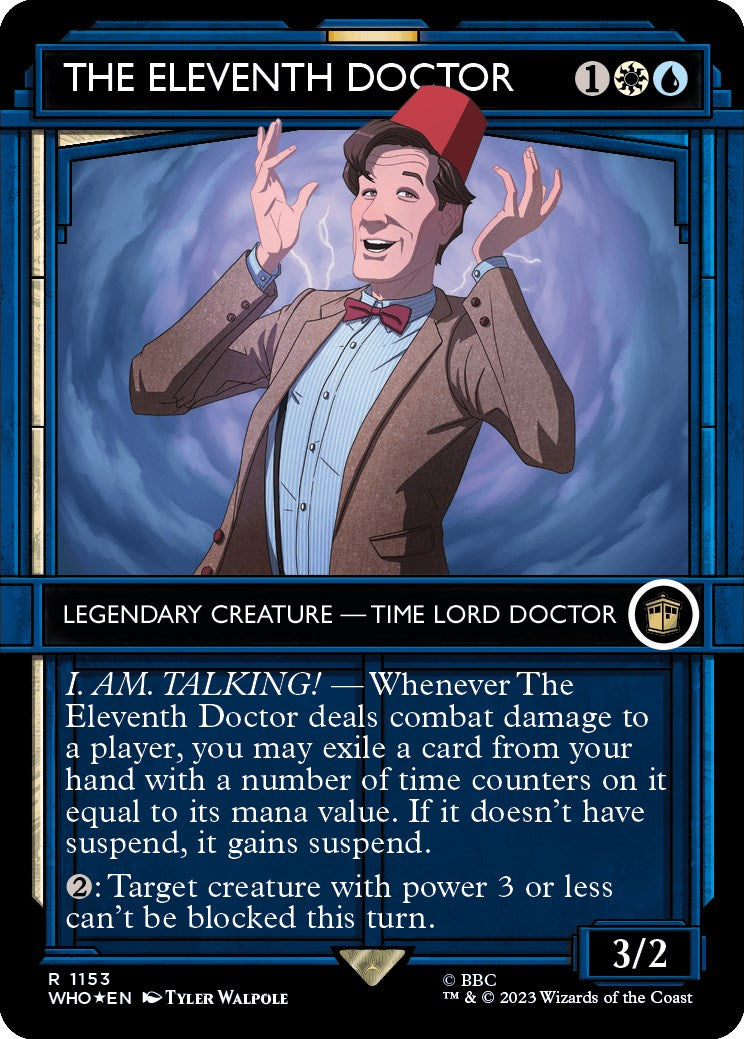 The Eleventh Doctor (Showcase) (Surge Foil) [Doctor Who] | Exor Games Truro