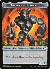 Eldrazi Spawn // Tuktuk the Returned Double-Sided Token [Double Masters Tokens] | Exor Games Truro