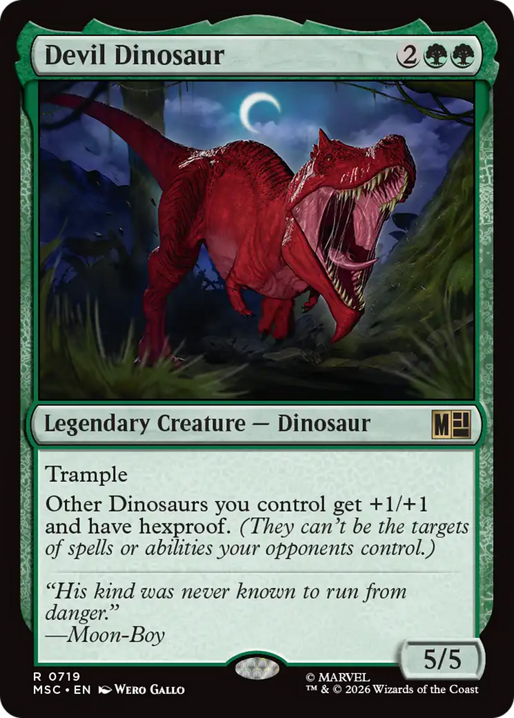 Devil Dinosaur [Marvel Super Heroes Commander] | Exor Games Truro