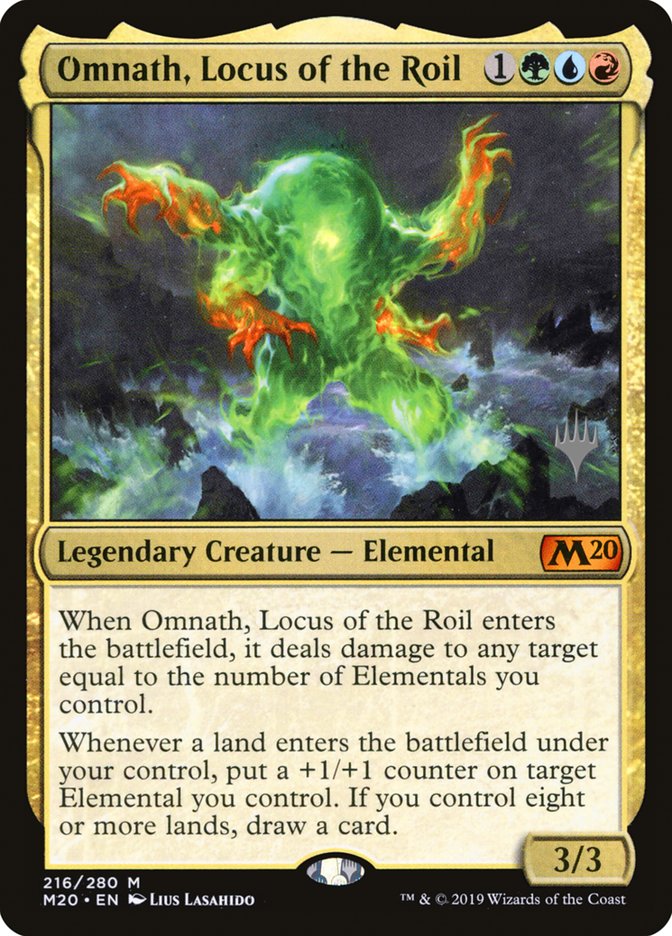 Omnath, Locus of the Roil (Promo Pack) [Core Set 2020 Promos] | Exor Games Truro