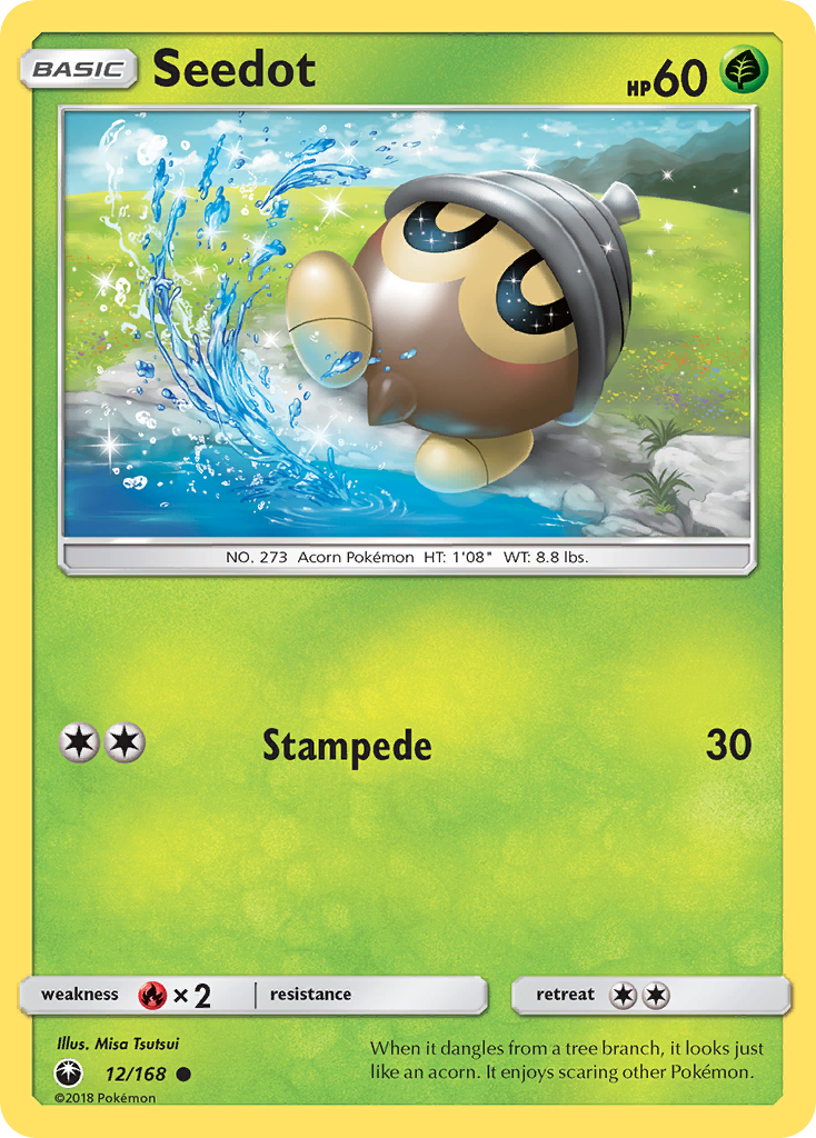 Seedot (12/168) [Sun & Moon: Celestial Storm] | Exor Games Truro