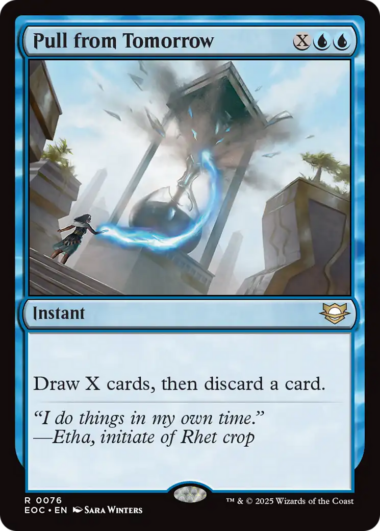 Pull from Tomorrow [Edge of Eternities Commander] | Exor Games Truro