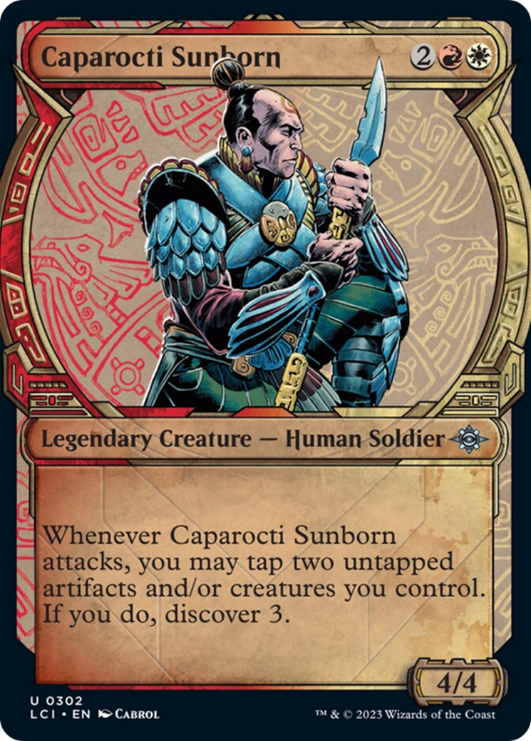 Caparocti Sunborn (Showcase) [The Lost Caverns of Ixalan] | Exor Games Truro