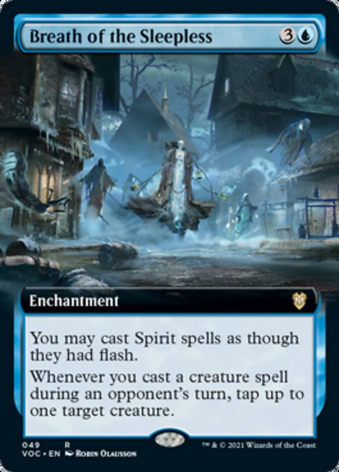 Breath of the Sleepless (Extended Art) [Innistrad: Crimson Vow Commander] | Exor Games Truro