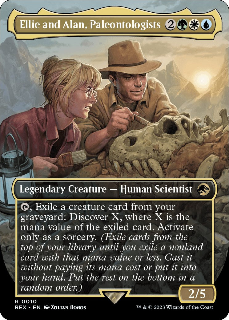 Ellie and Alan, Paleontologists (Borderless) [Jurassic World Collection] | Exor Games Truro