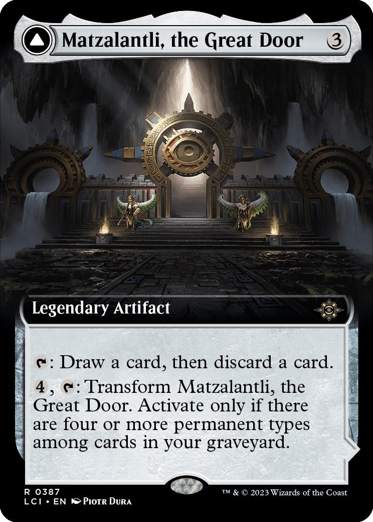 Matzalantli, the Great Door // The Core (Extended Art) [The Lost Caverns of Ixalan] | Exor Games Truro