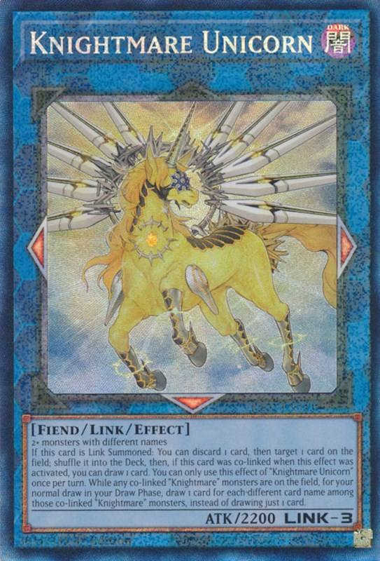 Knightmare Unicorn [RA01-EN043] Prismatic Collector's Rare | Exor Games Truro