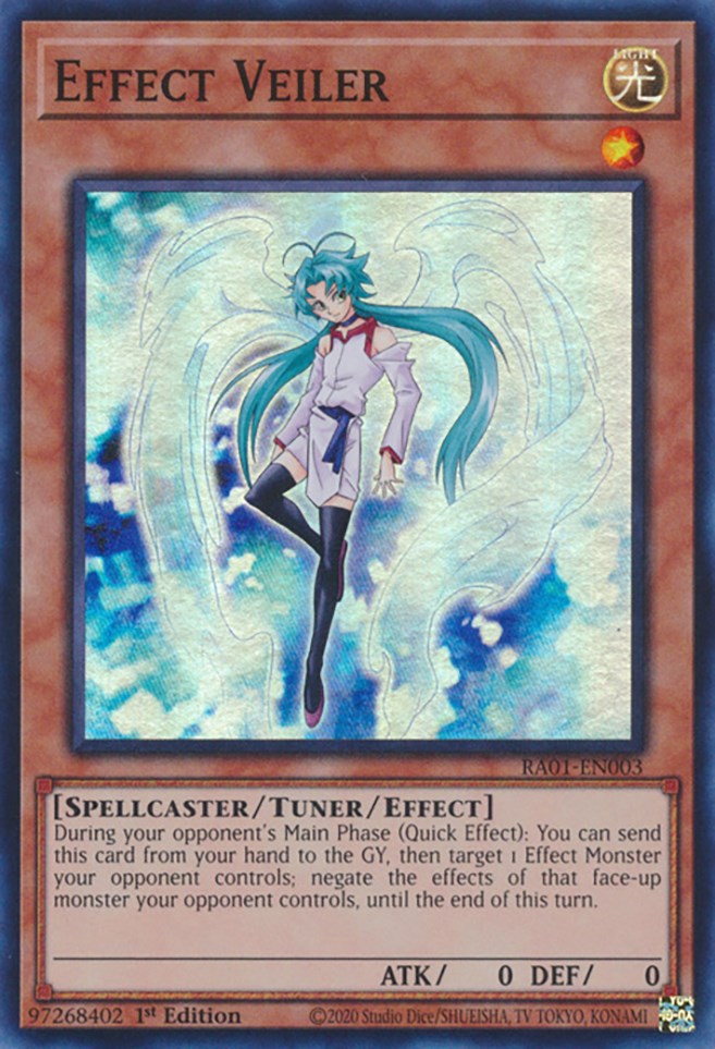 Effect Veiler [RA01-EN003] Super Rare | Exor Games Truro