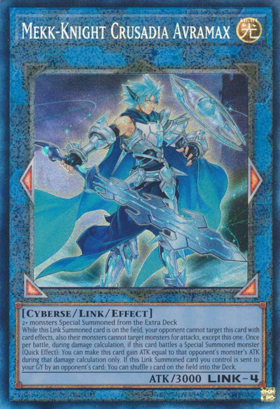 Mekk-Knight Crusadia Avramax [RA01-EN044] Prismatic Collector's Rare | Exor Games Truro