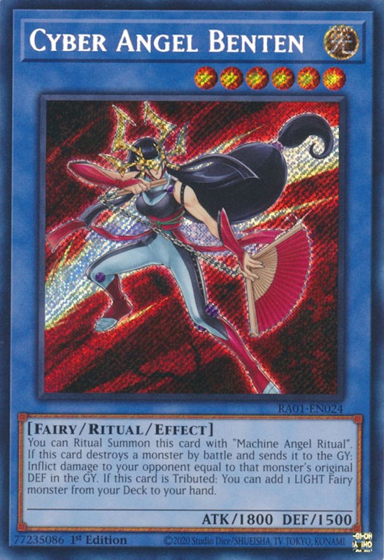 Cyber Angel Benten [RA01-EN024] Secret Rare | Exor Games Truro