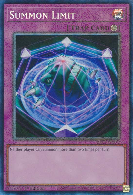 Summon Limit [RA01-EN070] Prismatic Collector's Rare | Exor Games Truro