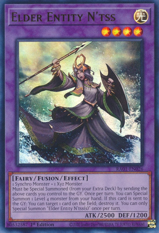 Elder Entity N'tss [RA01-EN026] Ultra Rare | Exor Games Truro
