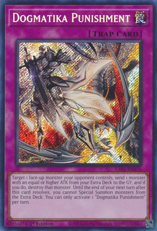 Dogmatika Punishment [RA01-EN076] Secret Rare | Exor Games Truro