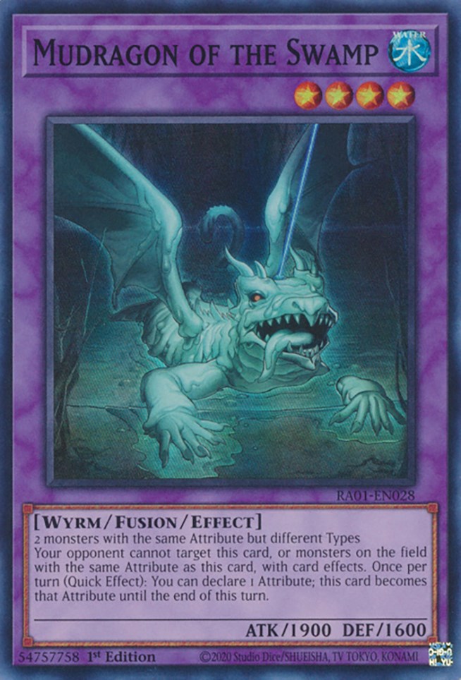 Mudragon of the Swamp [RA01-EN028] Super Rare | Exor Games Truro