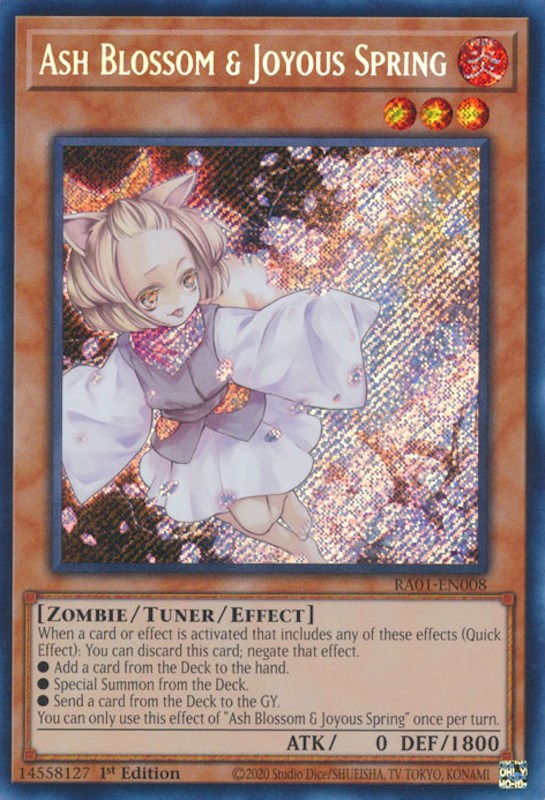 Ash Blossom & Joyous Spring [RA01-EN008] Secret Rare | Exor Games Truro