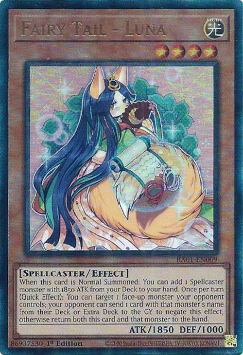 Fairy Tail - Luna [RA01-EN009] Prismatic Ultimate Rare | Exor Games Truro